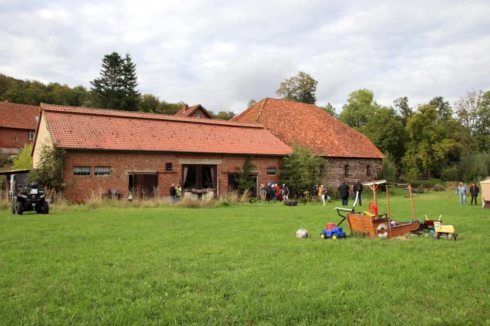 Außenaufnahme der Schneu der Güntgenburg Northeim