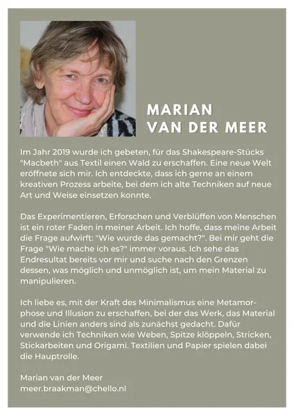 Infos Marian van der Meer