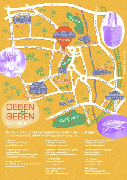 GEBEN&GEBEN Göttingen Lageplan