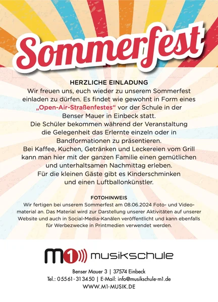 M1-Sommerfest