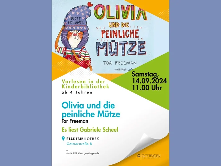 Buchcover "Olivia und die peinliche Mütze"