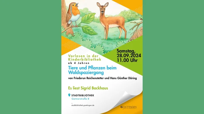 Plakat Waldtiere