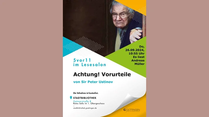 Plakat 5vor11 "Achtung! Vorurteile"