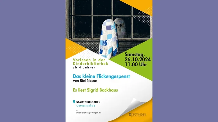 Plakat Das kleine Flickengespenst