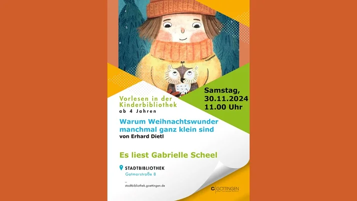 Plakat "Warum Weihnachtswunder manchmal ganz klein sind"