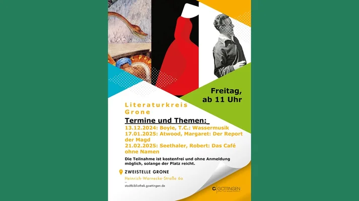 Plakat Literaturkreis Grone