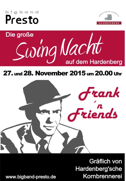 Plakat der Band, Fankie and Friends