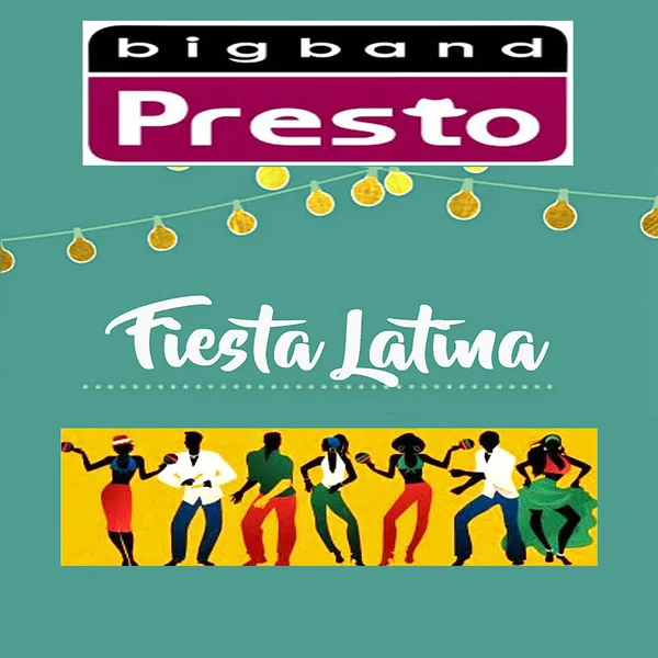 Plakat der Band, fiesta latina