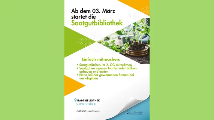 Plakat Saatgutbibliothek