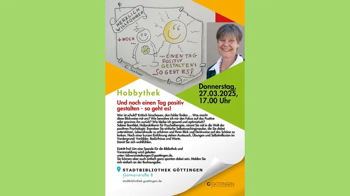 Hobbythek "Und noch einen Tag positiv gestalten"