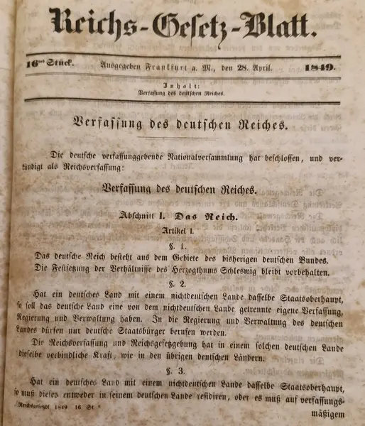 Verfassung 1849