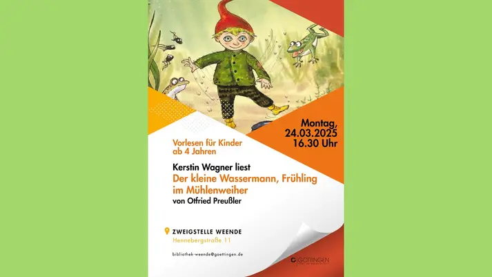 Plakat "Der kleine Wassermann"