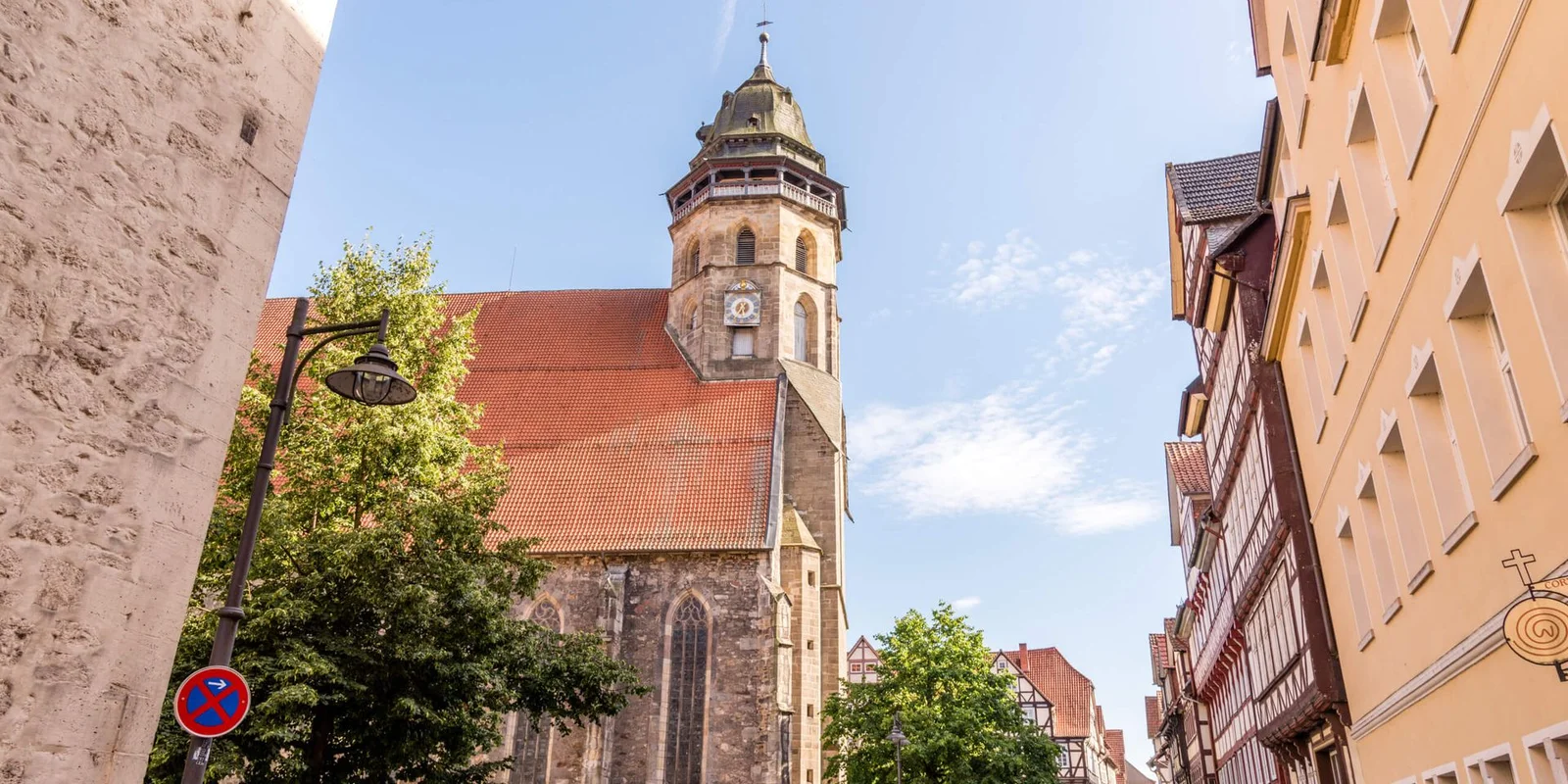 Blick auf die St. Blasius Kirche, Hann. Münden