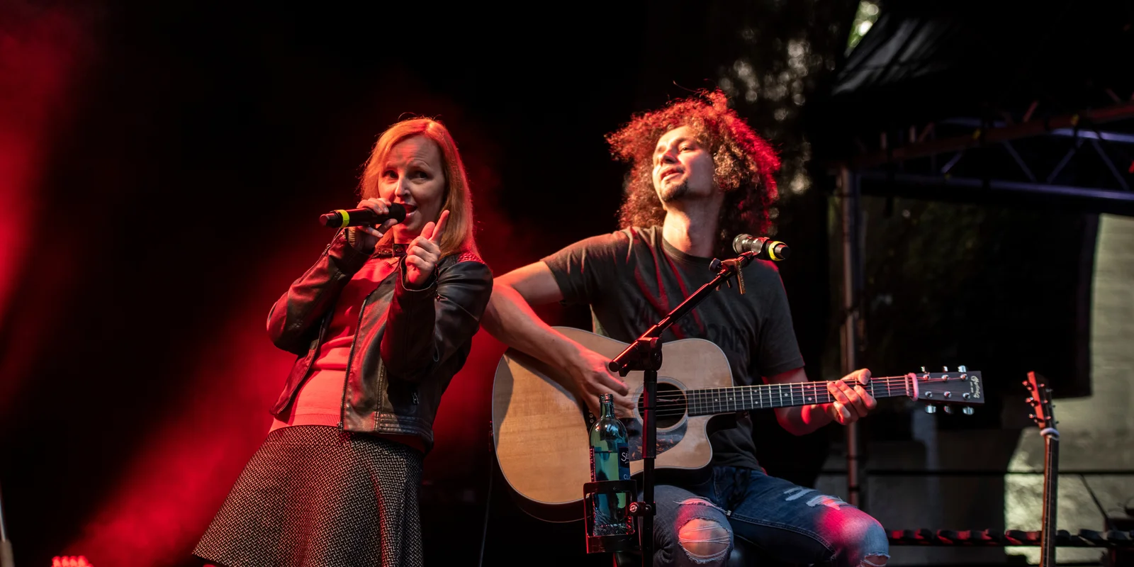 Melanie Mau & Martin Schnella Konzertaufnahme