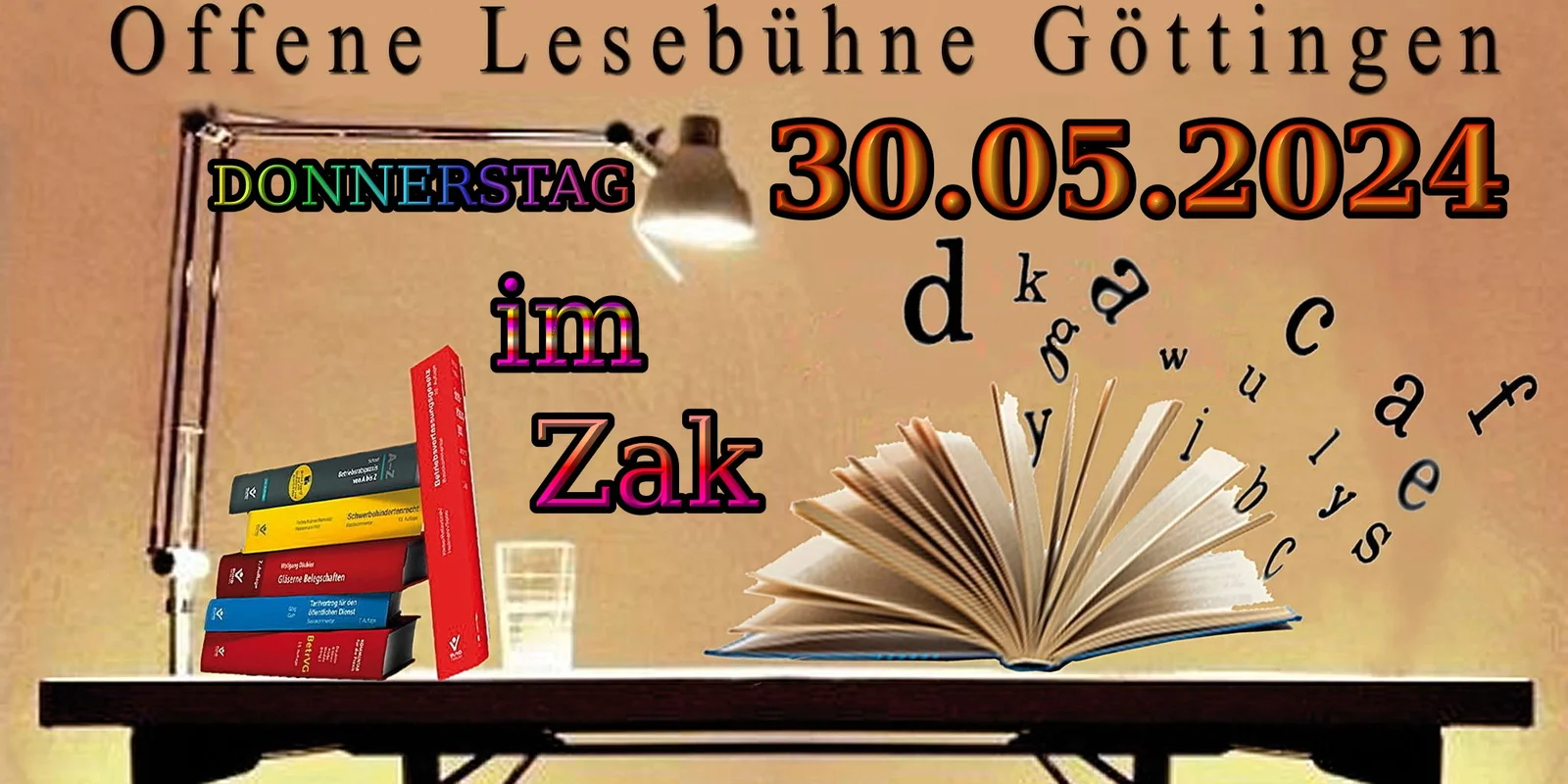 Offene Lesebühne Göttingen am 30.05.2024