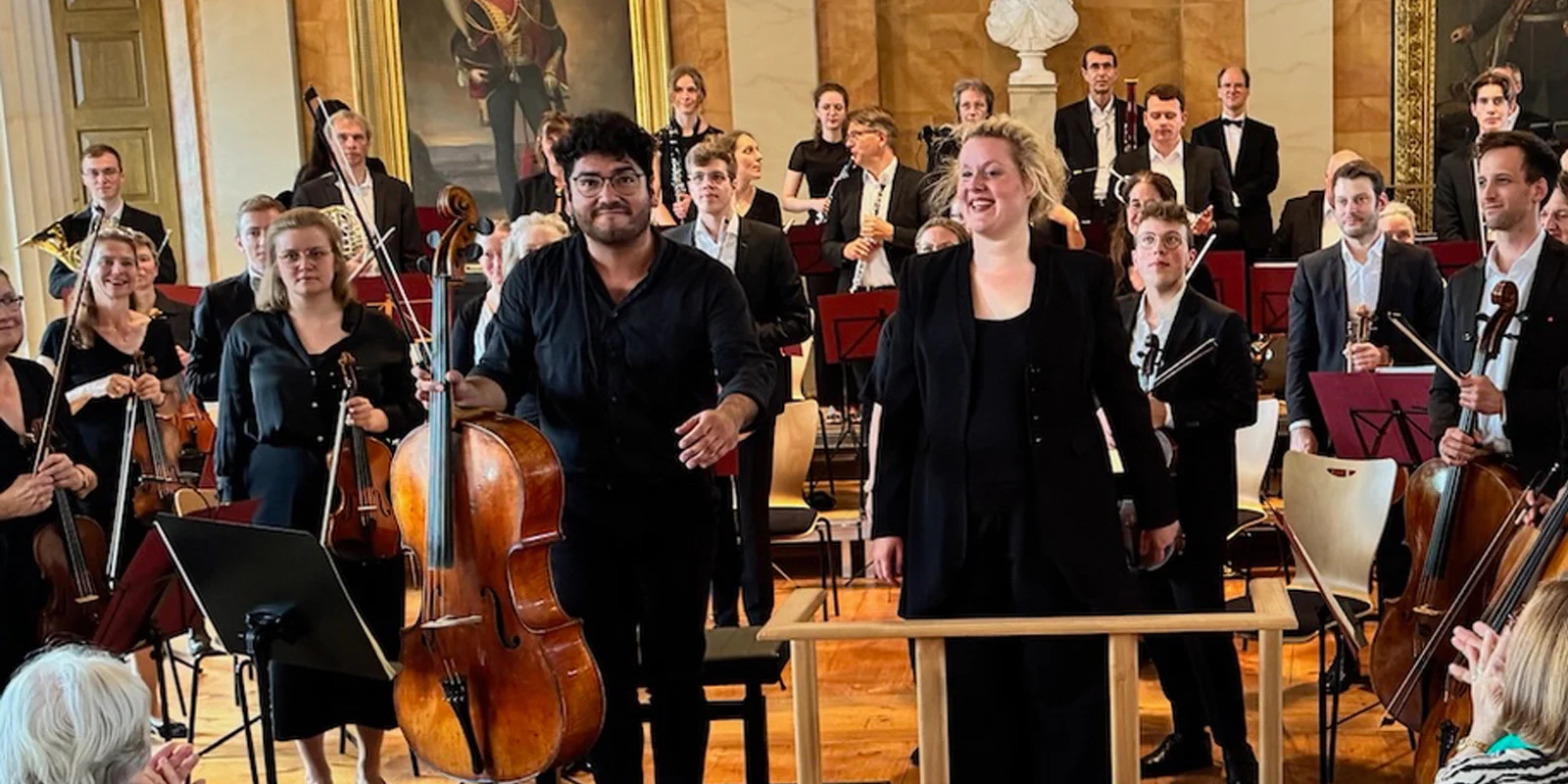 Alexandre Castro-Balbi und Annalena Hösel