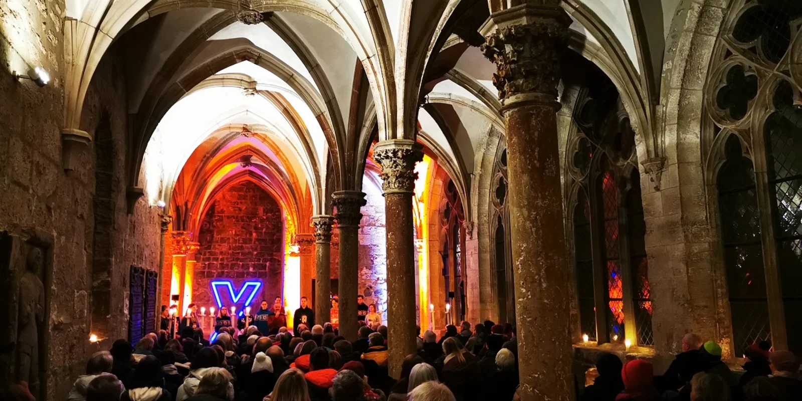 Konzert des Chors "Das Xperiment" im Kloster Walkenried