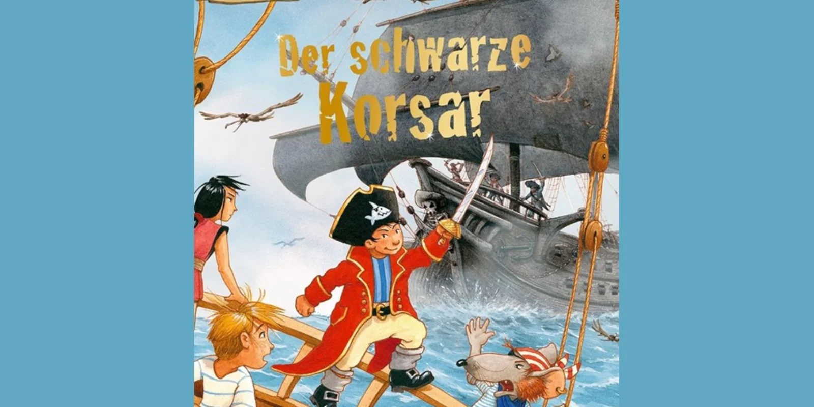 Buchcover "Kapt'n Sharky - Der schwarze Korsar"