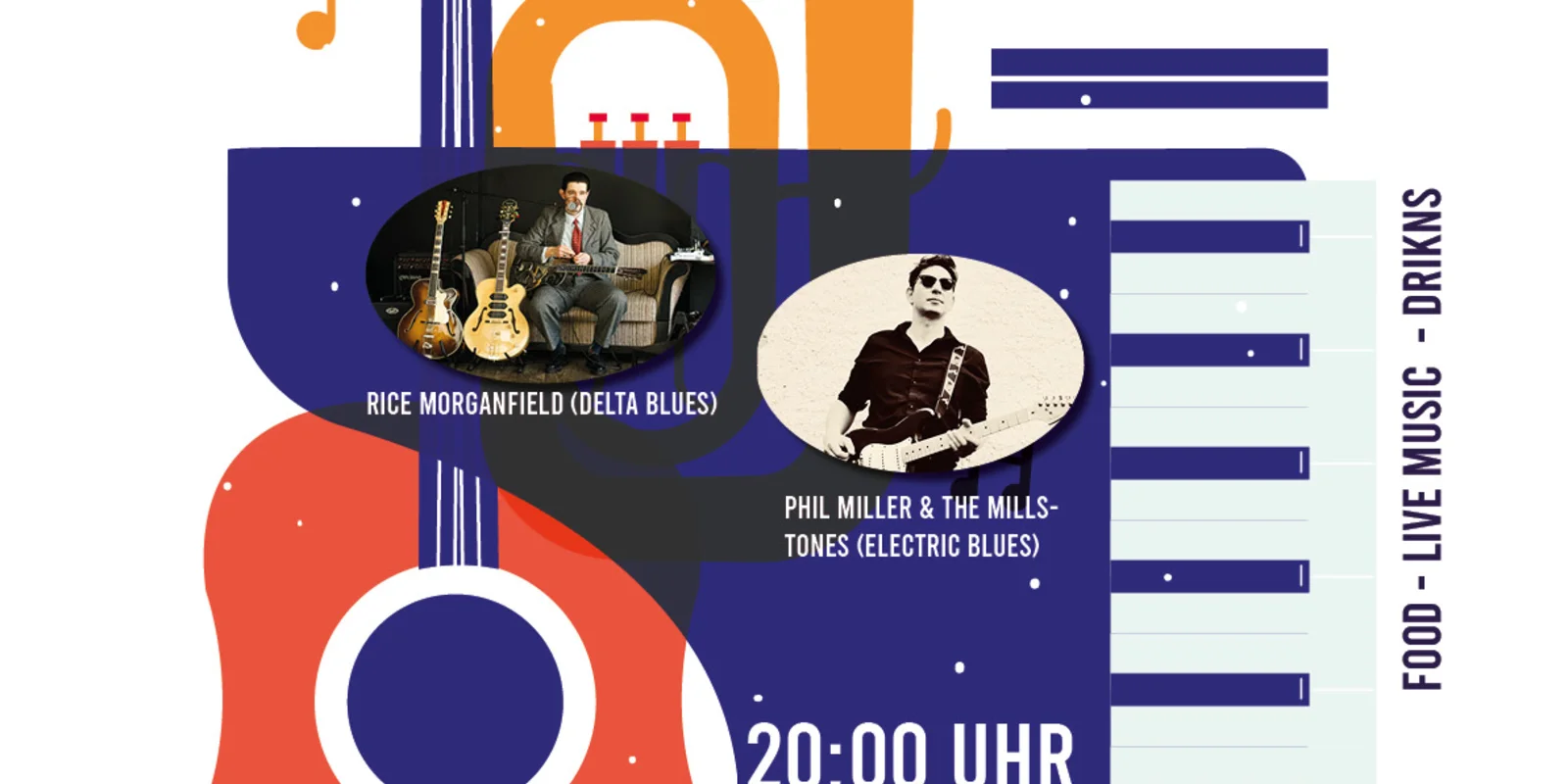 RittiCity BluesNight Konzertplakat