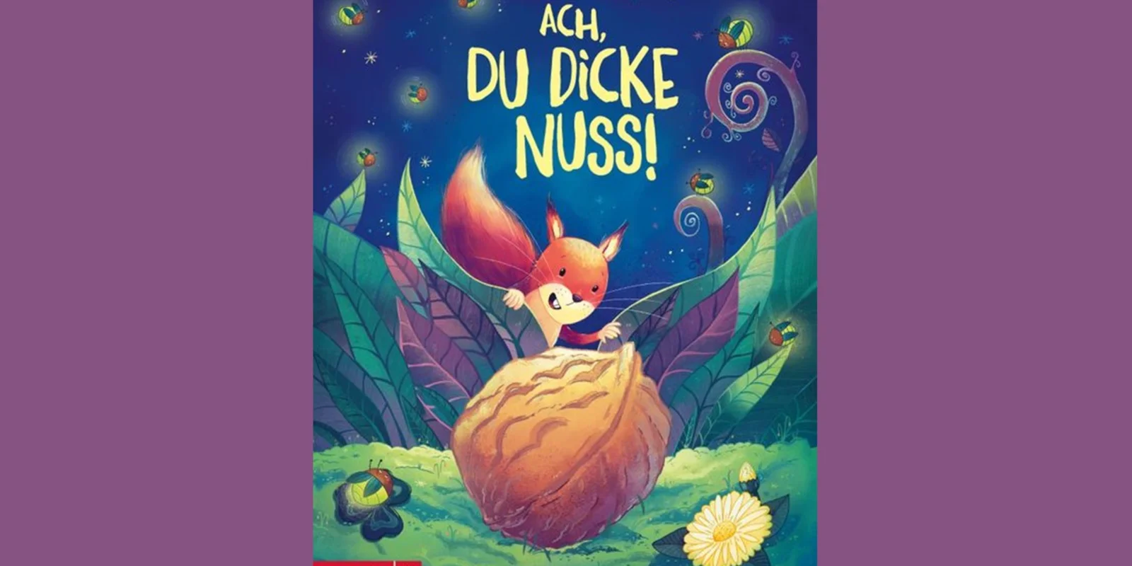 Eichhörnchen und Nuss