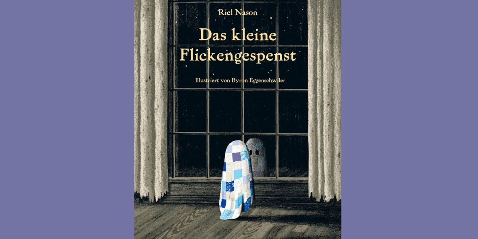 Flickengespenst vor den Fenster