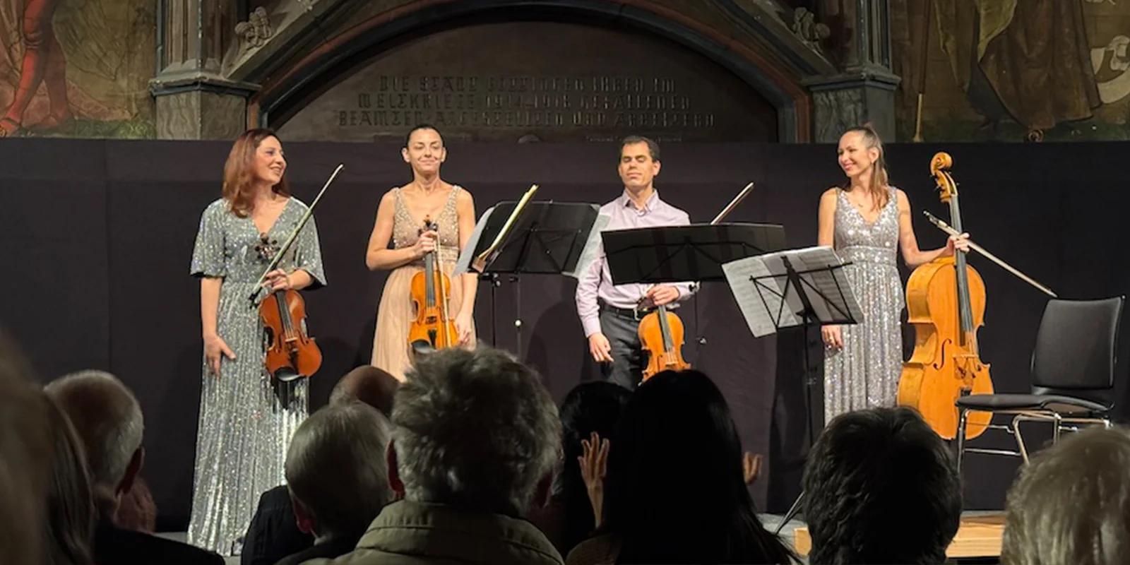 Nazelí Gabriela Arsenyan, Angelina Nalbantova, Yair Lantner und Joanna Kielar-Zachɫod