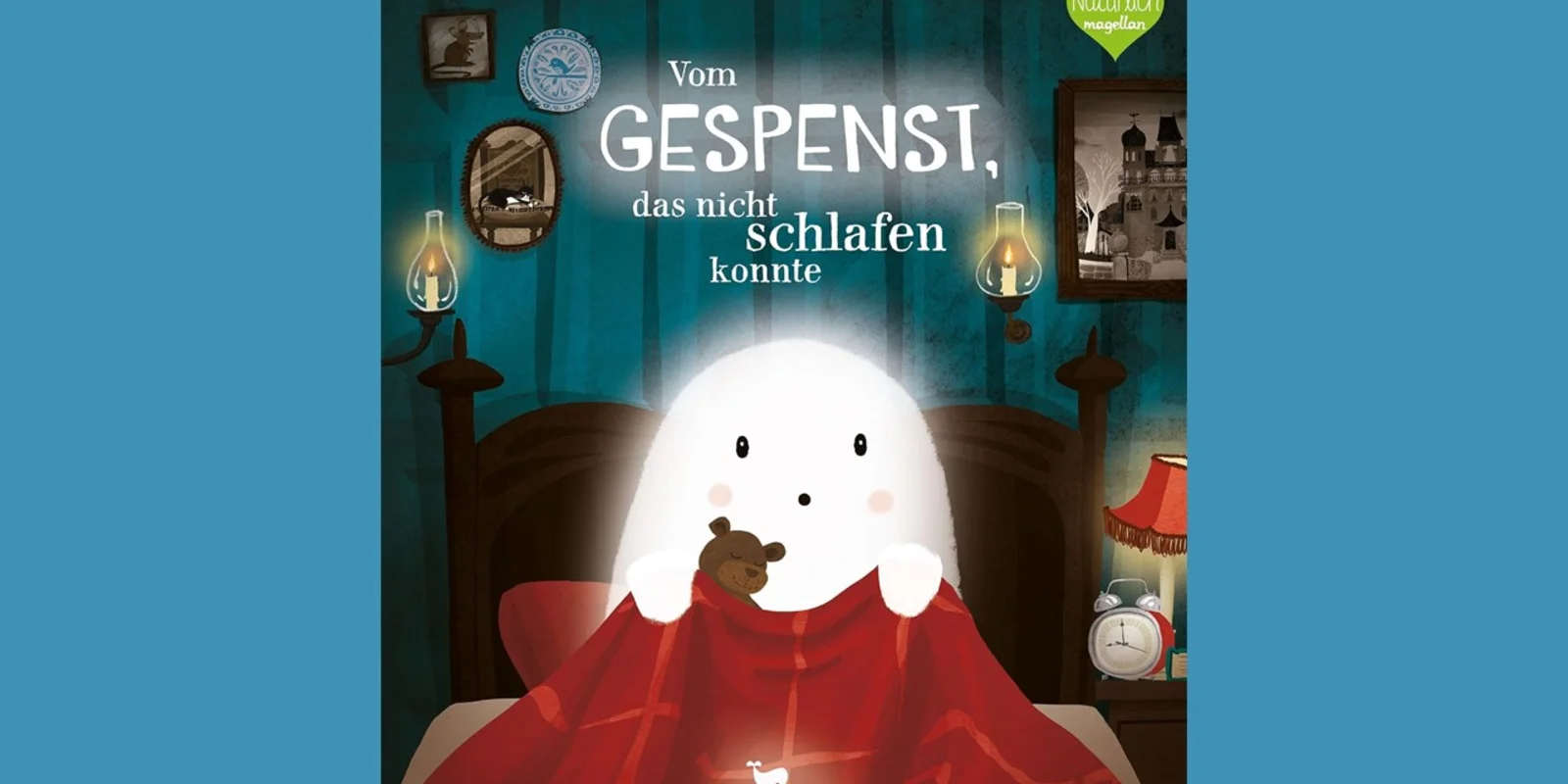 Buchcover vom gespenst das nicht schlafen konnte