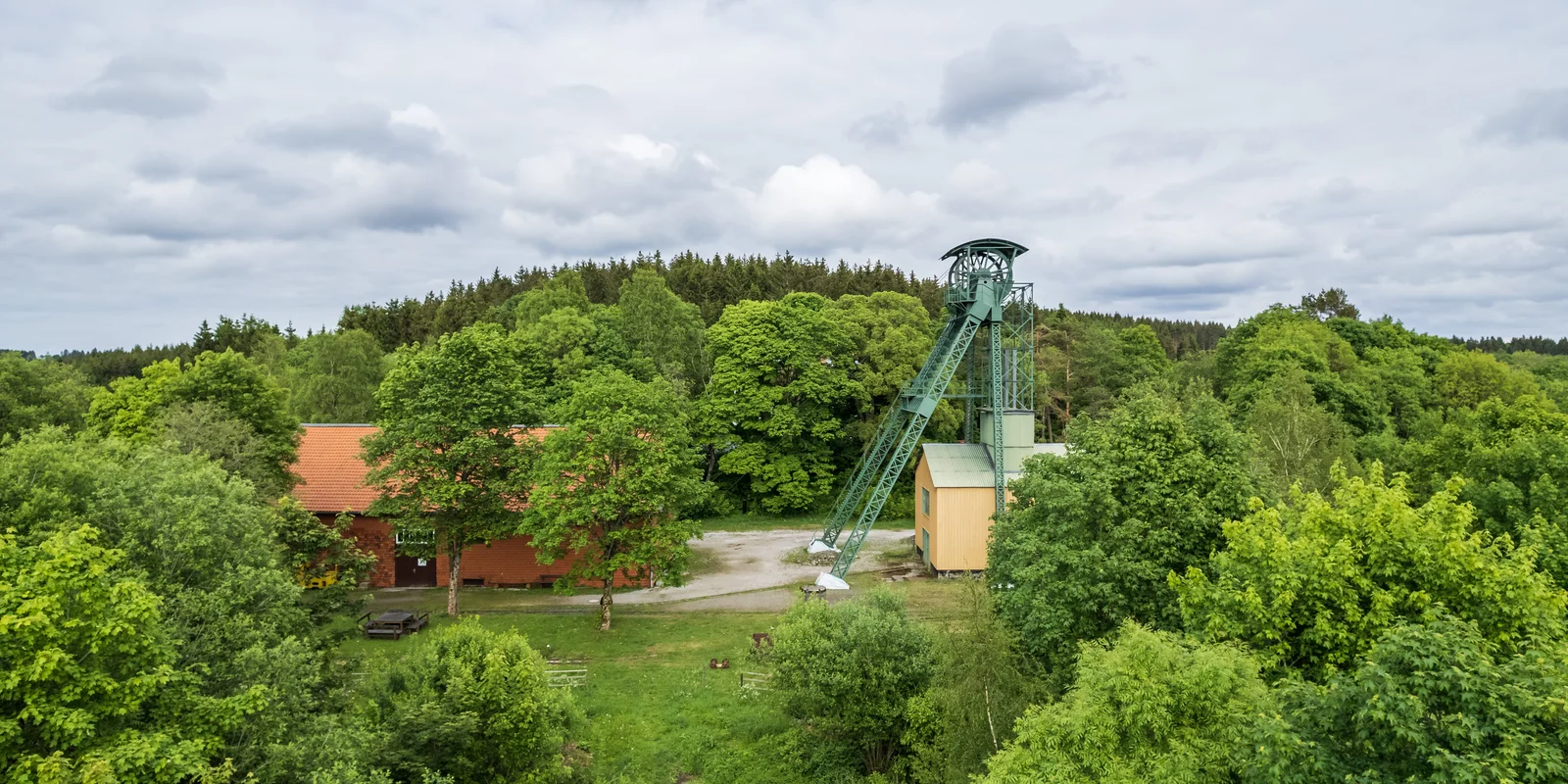 Oberharzer-Bergwerksmuseum Ottiliaeschacht Außenansicht