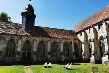 Kreuzgarten im Kloster Walkenried