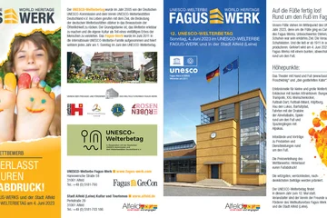 12. UNESCO - Welterbetag Fagus-Werk Flyer