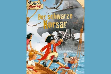 Buchcover "Kapt'n Sharky - Der schwarze Korsar"