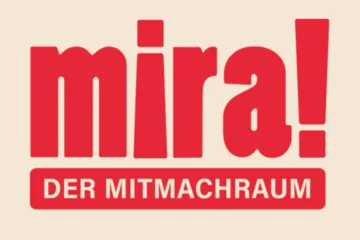 Logo: mira! Der Mitmachraum