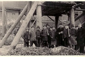 Historische Bildaufnahme am Rammelsberg © Sammlung Weltkulturerbe Rammelsberg