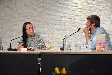 Ronya Othmann im Gespräch mit Alexandru Bulucz im Literaturhaus Göttingen