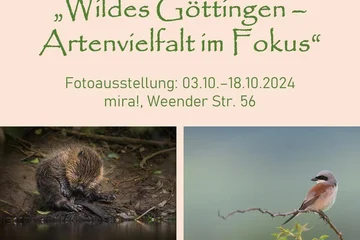 Naturfotoausstellung "Wildes Göttingen"