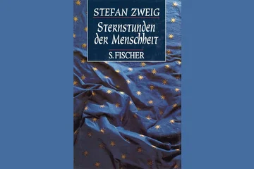 blaues Tuch mit Sternen