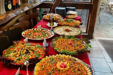 Persisches Buffet durch das Restaurant Cafe Botanik