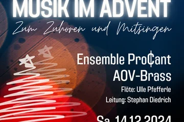 Plakat Musik im Advent Ensemble ProCant