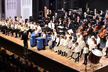 »Double Drums« mit dem Göttinger Symphonieorchester in der Stadthalle Göttingen