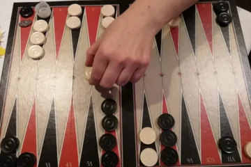 Backgammon-Spielbrett