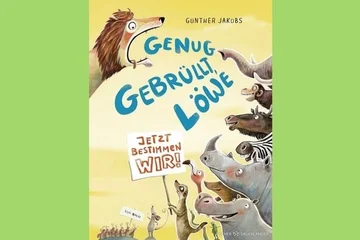 Buchcover genug gebrüllt Löwe 