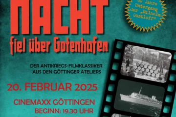 Filmplakat "Nacht fiel über Gotenhafen"