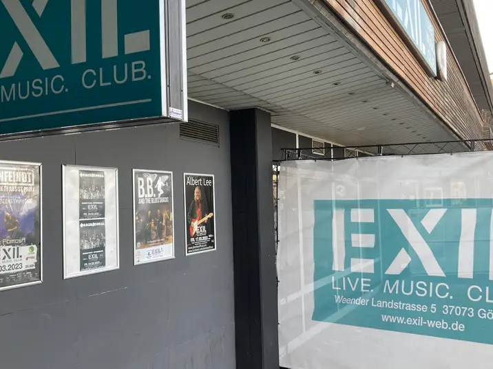 Außenaufnahme EXIL Live. Music. Club