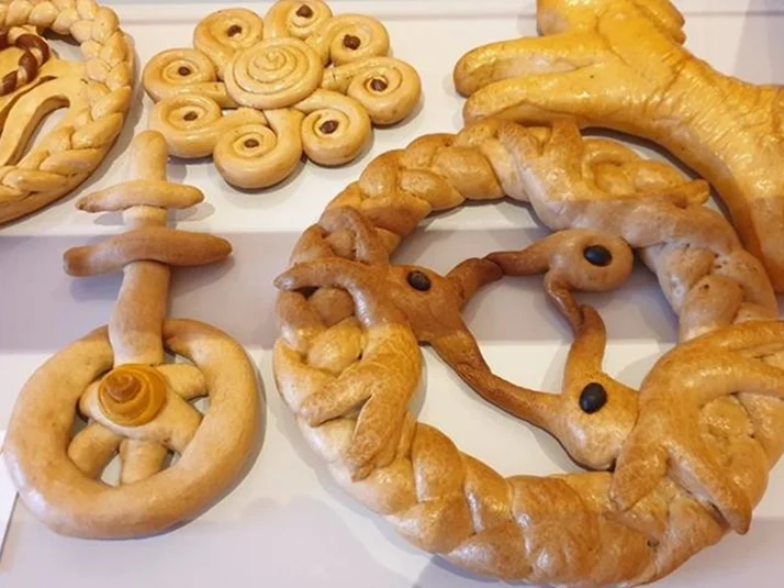 Hefegebäcke der Osterzeit