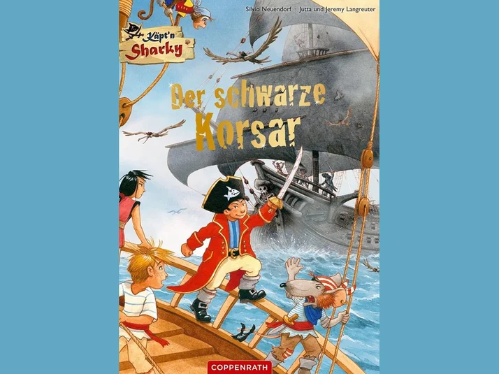 Buchcover "Kapt'n Sharky - Der schwarze Korsar"