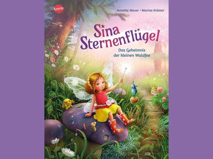 Buchcover "Sina Sternenflügel - Das Geheimnis der kleinen Waldfee"