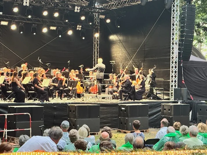 Das Göttinger Symphonieorchester im Kaiser-Wilhelm-Park