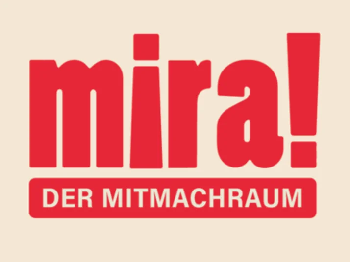 Logo: mira! Der Mitmachraum