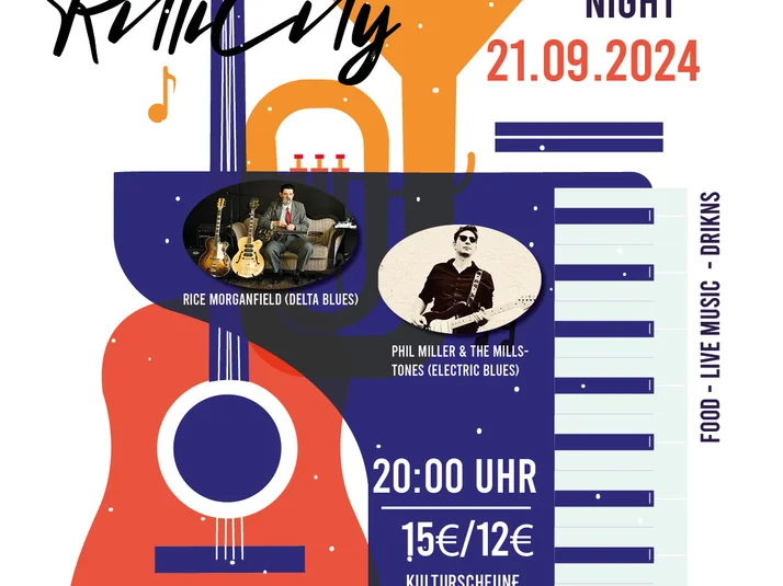 RittiCity BluesNight Konzertplakat