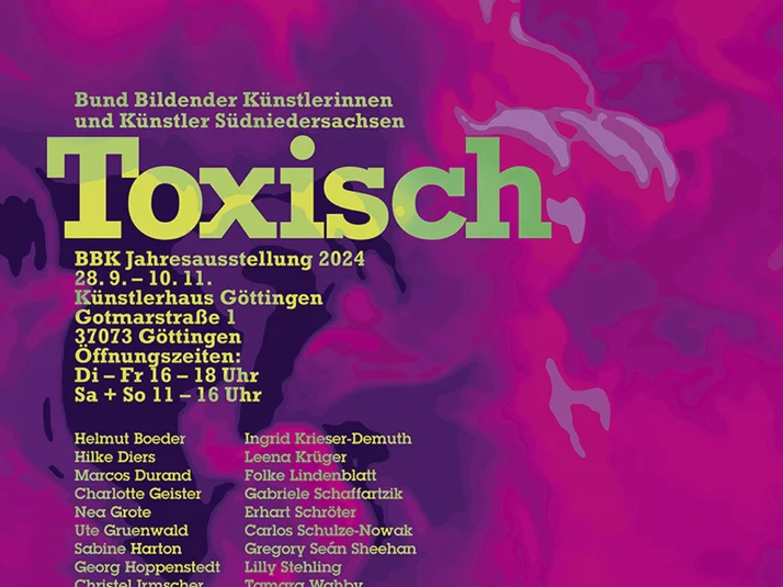 Plakat Ausstellung "Toxisch"